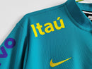 CAMISA PRÉ TREINO BRASIL 2021/22-RETRÔ MASCULINA - AZUL