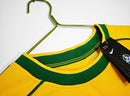 Camisa Futebol Brasil Retrô I 1998 Torcedor Amarela Masculina