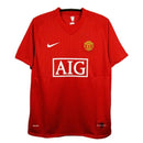 Camisa Manchester United Retrô 2007/2008 Vermelha Torcedor Masculina