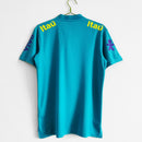 CAMISA PRÉ TREINO BRASIL 2021/22-RETRÔ MASCULINA - AZUL